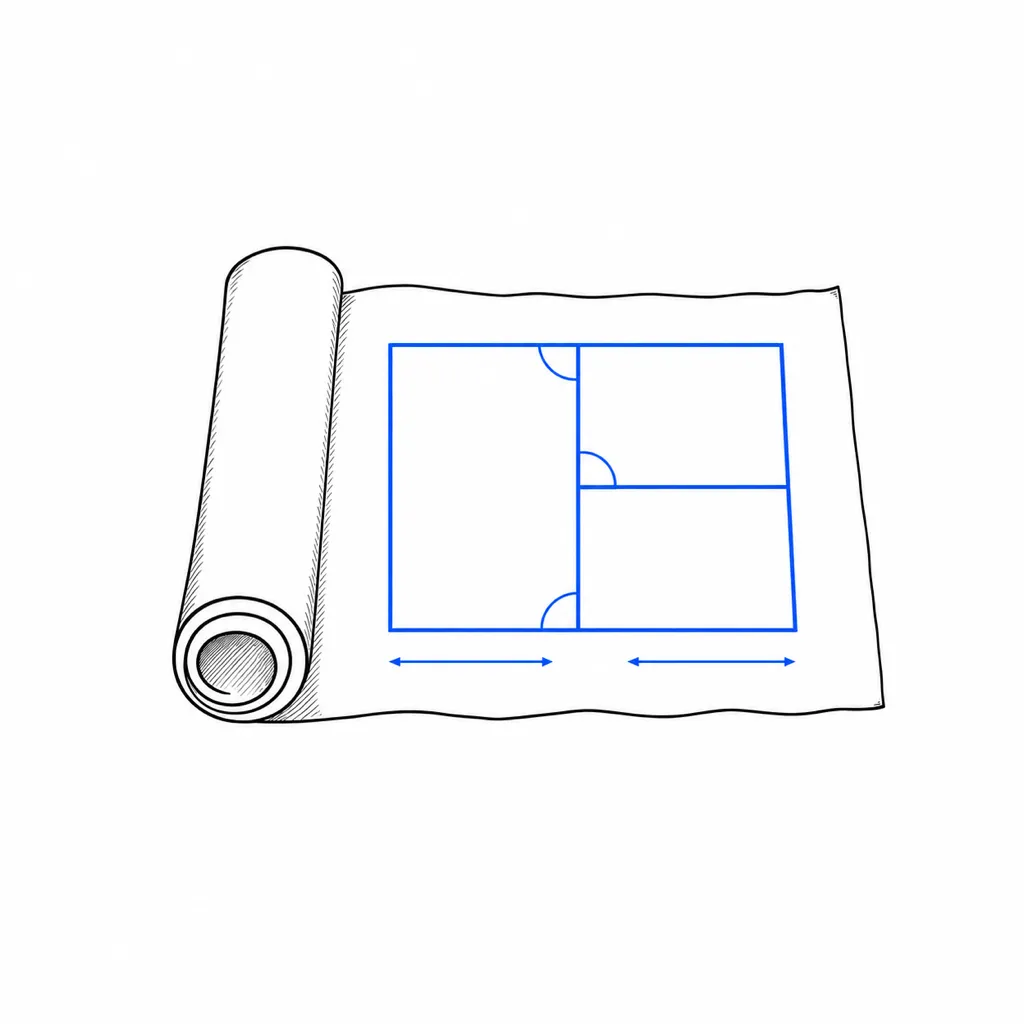 A rolled architectural blueprint, the plan drawn before anything is built.