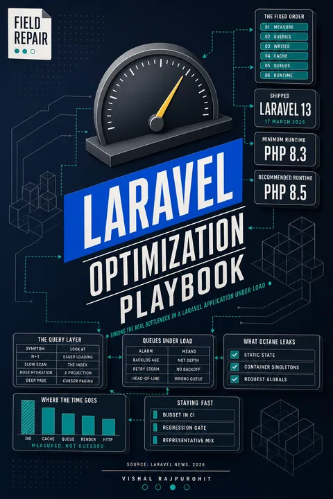 Jacket for Laravel Optimization Playbook — Finding the real bottleneck in a Laravel application under load