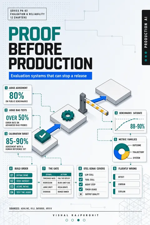 Jacket for Proof Before Production — Evaluation systems that can stop a release